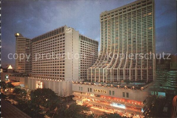 Singapore Night view of Scotts Road Tanglin