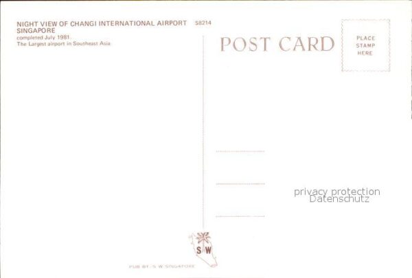 Singapore Night view of Changi International Airp – Bild 2
