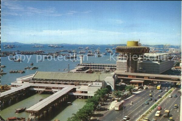 Singapore Clifford Pier and change Alley Aerial P