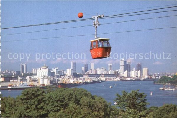 Singapore Cable Car from Mt Faber to Sentosa