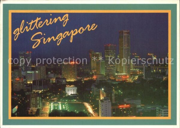 Singapore Hotels bei Nacht