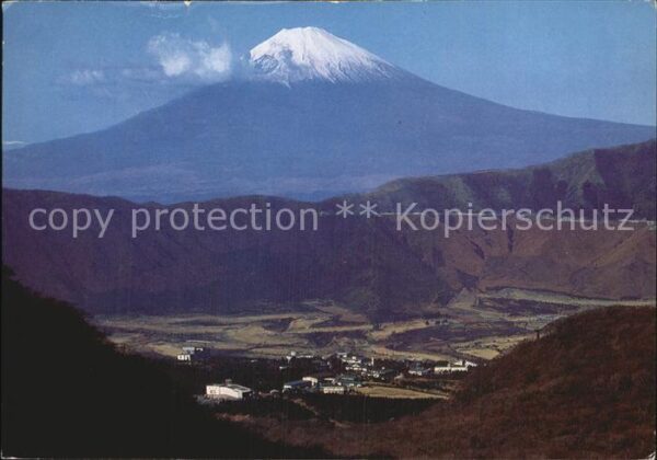 Mount Fuji from Owakidani National Park