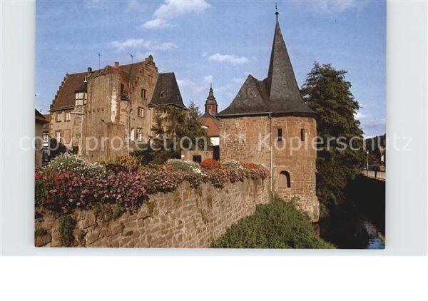 Buedingen Hessen Mühltor mit Schlaghaus