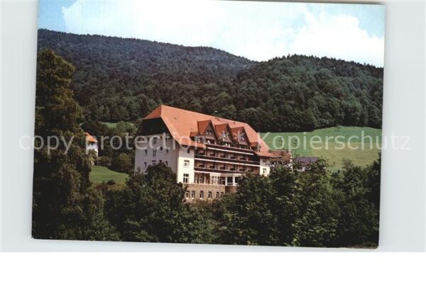 Glottertal Sanatorium Kurhaus Glotterbad Schwarzwa