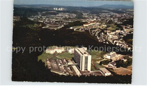 Siegen Westfalen Jung Stilling Krankenhaus Fliegeraufnah