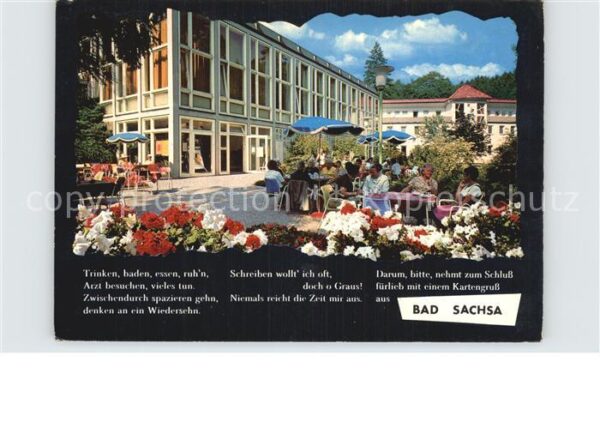 Bad Sachsa Harz Kurhaus Terrasse