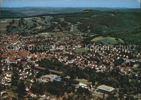 Bad Orb im Spessart Fliegeraufnahme
