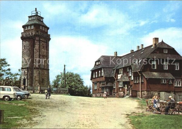 Auersberg Wildenthal HOG Berghotel Auersberg Aussichtsturm