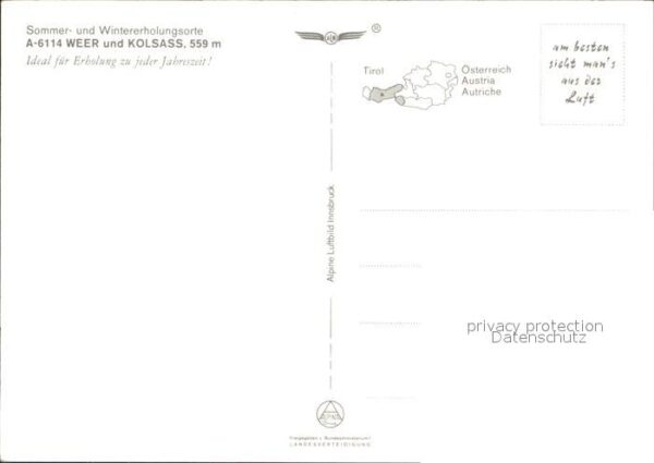 Weer und Kolsass Fliegeraufnahme – Bild 2
