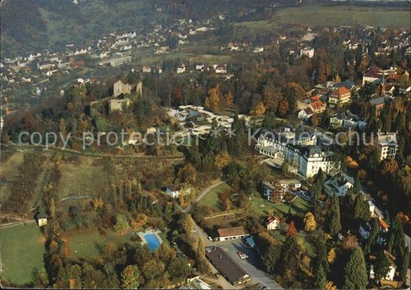 Badenweiler Burgruine Thermalkurort Schwarzwald Fli