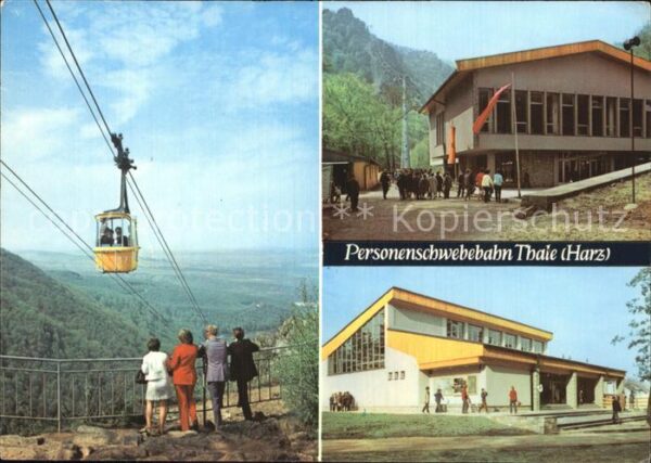 Thale Harz Personenschwebebahn Bergstation Talstat