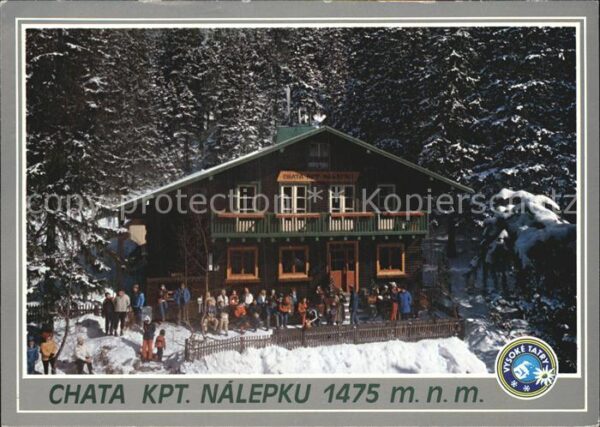 Vysoke Tatry Chata Kpt Nalepku Berghaus Hohe Tatra