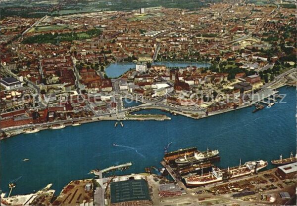 Kiel Landeshauptstadt Fliegeraufnahme