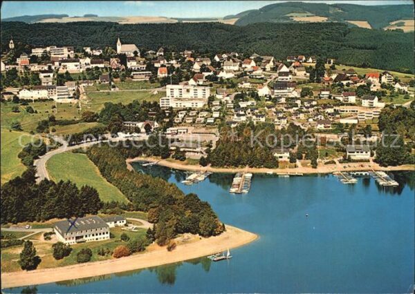 Sorpesee Sauerland Jugendherberge Fliegeraufnahme