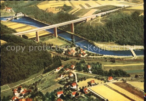 Goslar Brücke Fliegeraufnahme