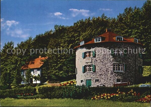 Poppenhausen Rhoen Fuldaer Haus und Jugendheim Maulkuppe N