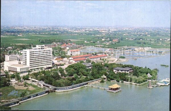 Taipei Lakeside Hotel aerial view