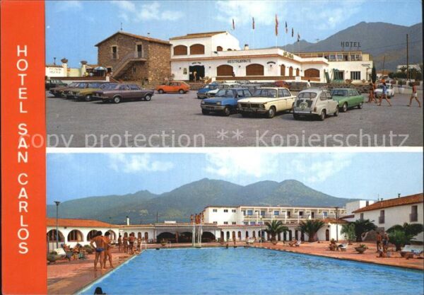 Rosas Costa Brava Cataluna Hotel Restaurant San Carlos Swimming Po