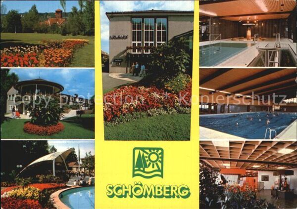 Schoemberg Schwarzwald Kurhaus Kurpark Konzertpavillon Hallenb
