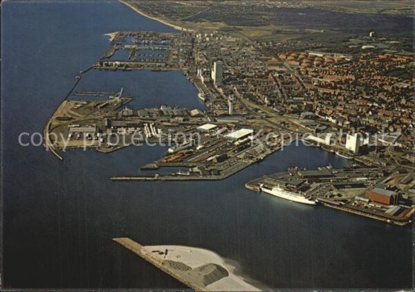 Esbjerg Havn Hafen Luftfoto