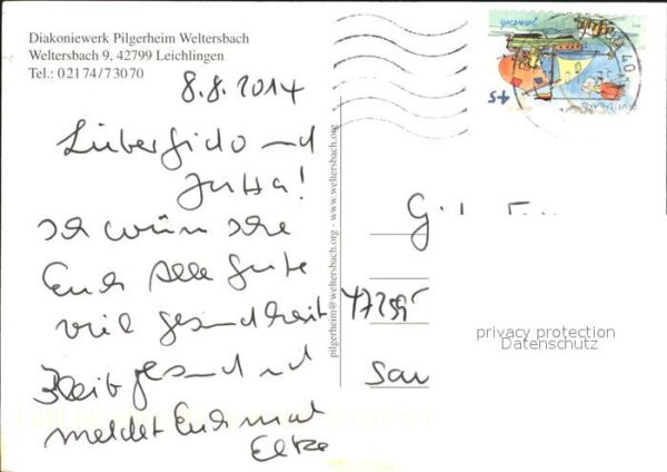 Leichlingen Rheinland Diakoniewerk Pilgerheim Weltersbach Fli – Bild 2
