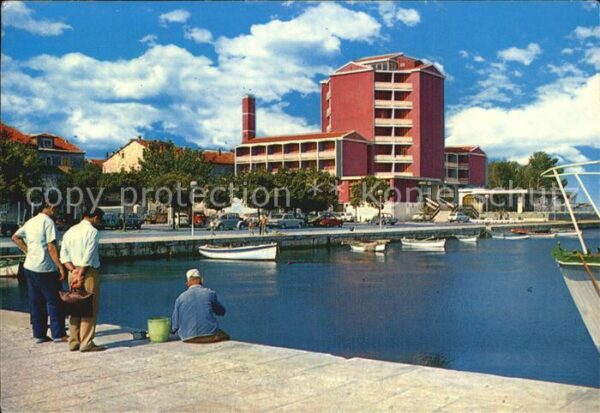 Umag Umago Istrien Partie am Hafen