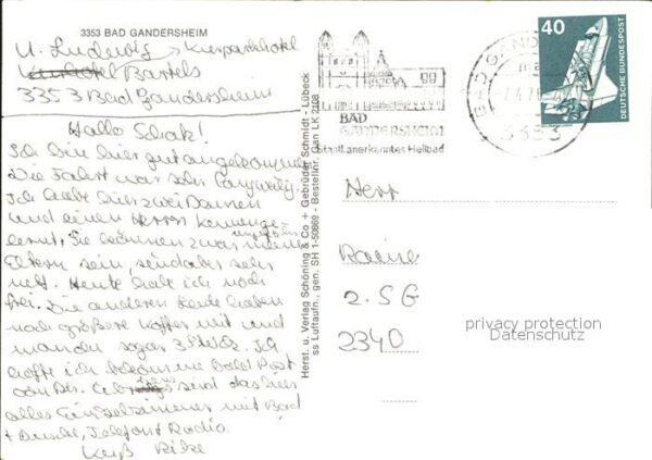 Bad Gandersheim Fliegeraufnahme – Bild 2