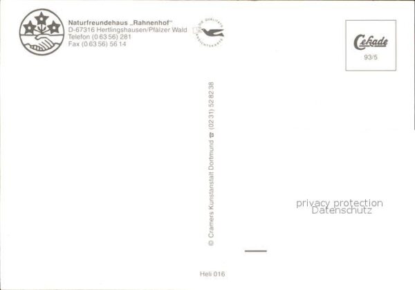 Hertlingshausen Naturfreundehaus Rahnenhof Naturpark Pf – Bild 2