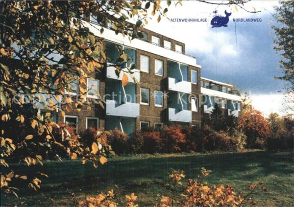 Hamburg Altenwohnanlage Nordlandweg Herbststimm