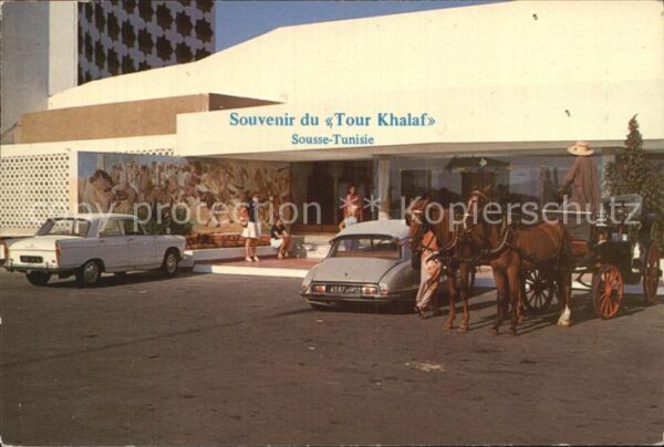SOUSSE  Tunesie Hotel Tour Khalef Pferdedroschke
