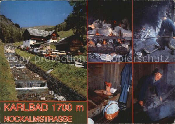 Radenthein Karlbad Nockalmstrasse altertümliches H