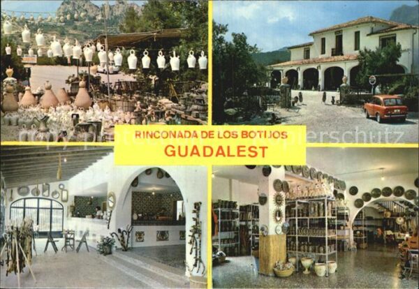 Guadalest Rinconada de los Botijos Töpferwaren