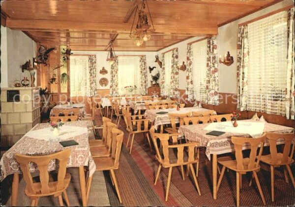 Prinzbach Gasthaus Pension Badischer Hof Gaststub