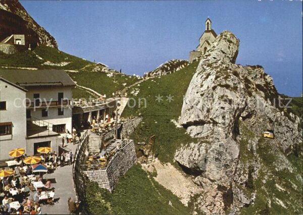 Wendelsteinhaus Berghaus mit Wendelsteinkirchlein Bayer
