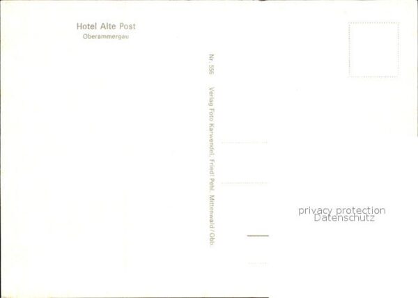 Oberammergau Hotel Alte Post – Bild 2