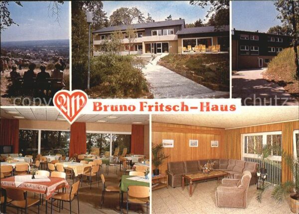 Weinheim Bergstrasse Bruno Fritsch Haus Ferienheim Schulunsh