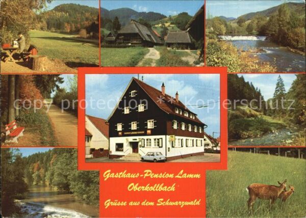 Oberkollbach Gasthaus Pension Lamm im Schwarzwald Re