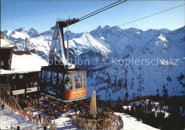 Oberstdorf Fellhornbahn Grosser Krottenkopf Tretta