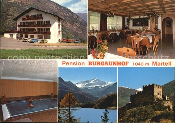 Martell Pension Burgaunhof Hallenbad Burgruine