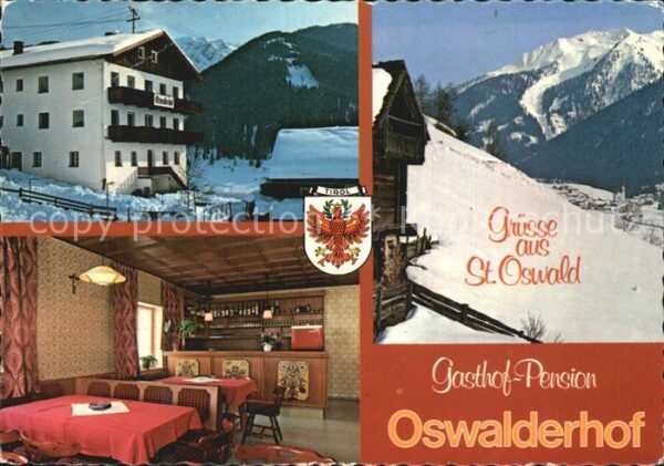 St Oswald Kartitsch Gasthof Pension Oswalderhof Winterpanor