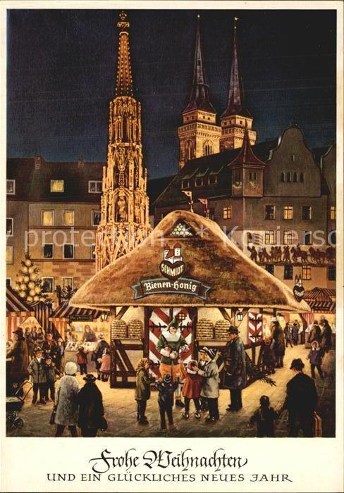 Nuernberg Christkindles Markt Türme St Sebalduski