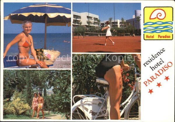 Villa Rosa Martinsicuro Residence Hotel Paradiso Strand Tennisp