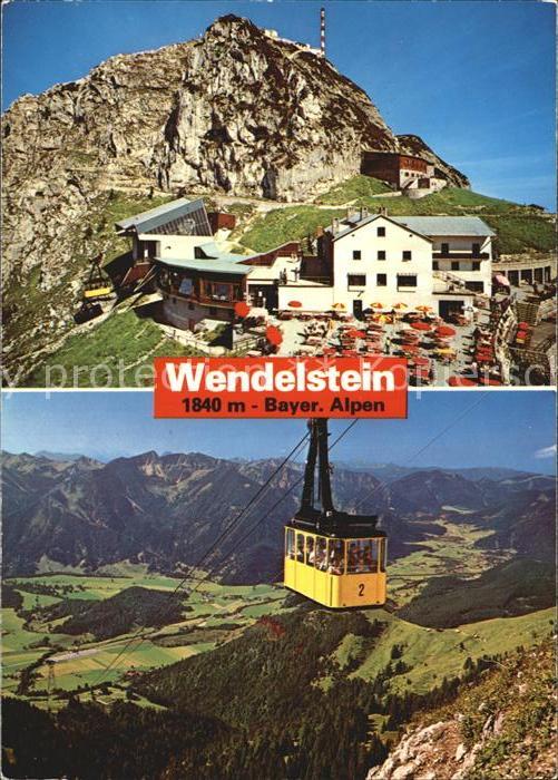 Wendelstein Berg Wendelsteinhaus Seilbahn Bergstation Gi