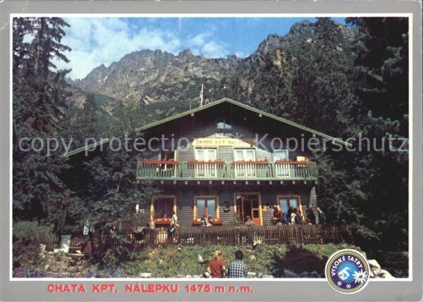 Vysoke Tatry Chata kpt. Nalepku Berghaus Hohe Tatra
