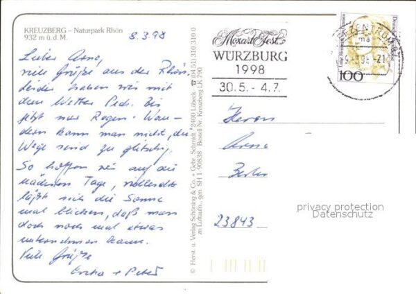 Kreuzberg Rhoen Kloster Sender Fliegeraufnahme – Bild 2