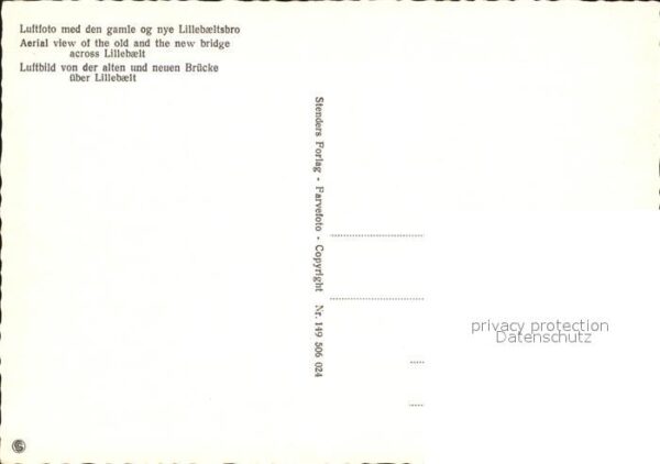 Lillebaeltsbroen Luftbild von der alten und neuen Brücke – Bild 2