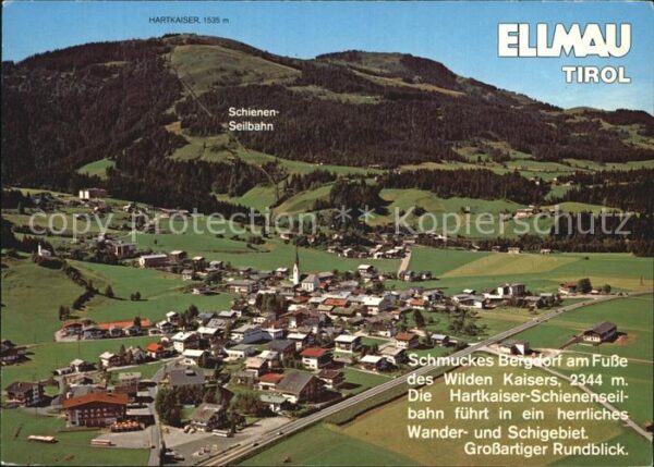Ellmau Tirol Bergdorf am Fusse des Wilden Kaisers Fl