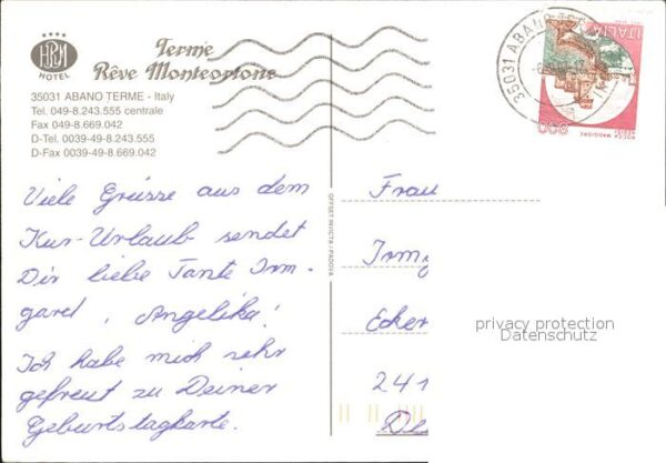 Abano Terme Hotel Terme Reve Monteortone Thermalbad – Bild 2