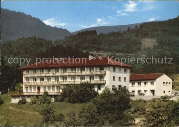 Ottenhoefen Schwarzwald Sanatorium Albertshöhe Luftkurort