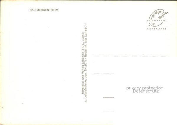 Bad Mergentheim Fliegeraufnahme – Bild 2